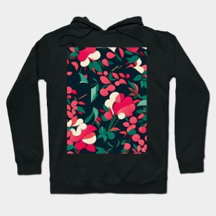 Cherry tree abstract artwork Hoodie